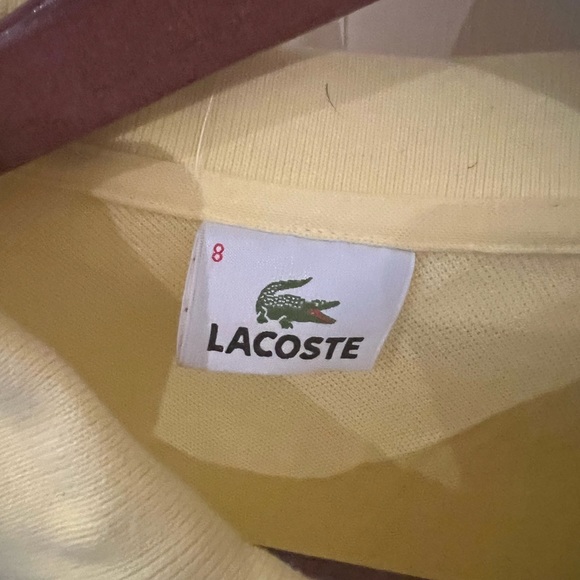 Lacoste short sleeve cotton polo. - Picture 2 of 2